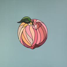 Fruits #7 Peach (Acrylic on Canvas)